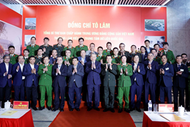 DỰ ÁN TRUNG TÂM DỮ LIỆU QUỐC GIA SỐ 1 ĐÓN TỔNG BÍ THƯ TÔ LÂM ĐẾN THĂM VÀ LÀM VIỆC