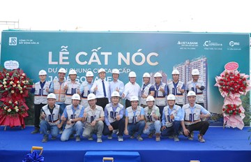 CPMI đồng hành cùng Jade Square tại dấu mốc cất nóc